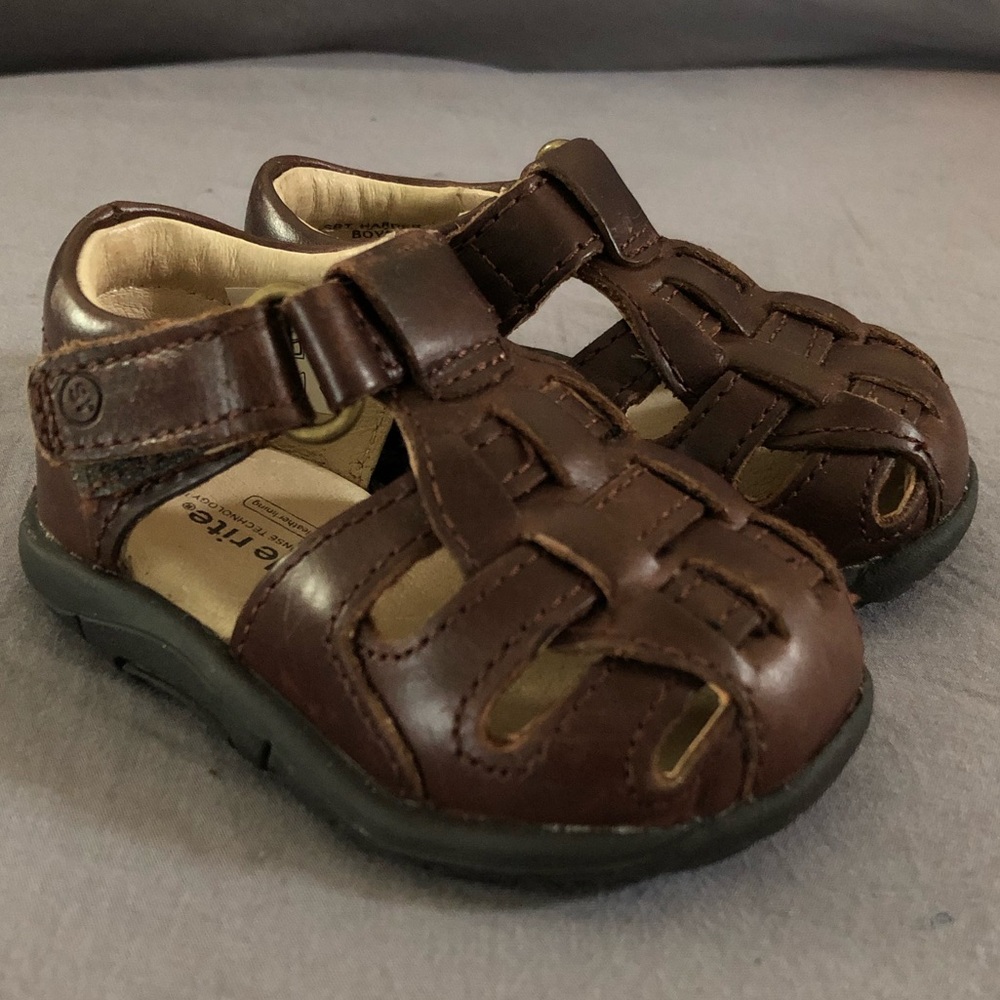 Leather Stride Rite Sandals